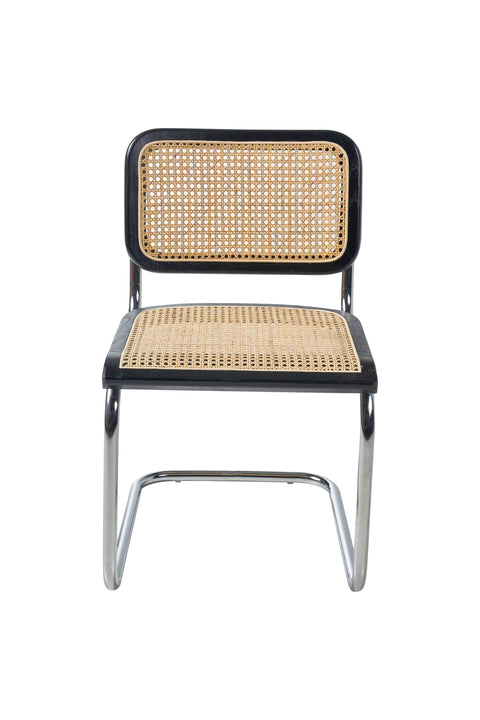Novita-home-diletta--sedia-struttura-nera-con-rattan-senza-braccioli-hf-62/b