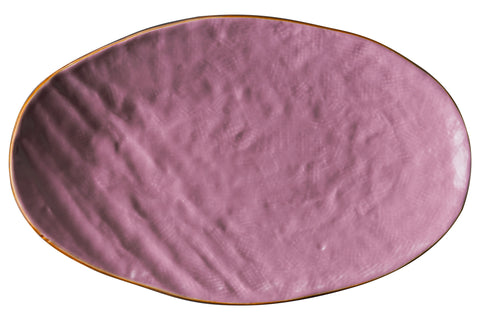 Mediterraneo - Pink Oval Tray