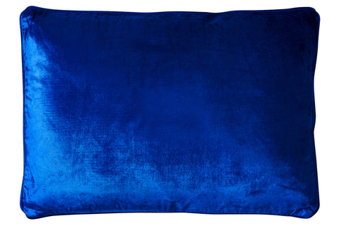 Novita home_CR-143/BLUE_Cuscino - velvet blue 40x60_1