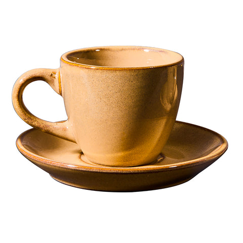 Baltico - Coffee Cup with Beige Saucer