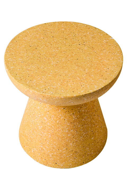 Novita-home-in-&-out--tavolino-forma-tappo-in-polyresina-graniglia-beige-za-87/beige