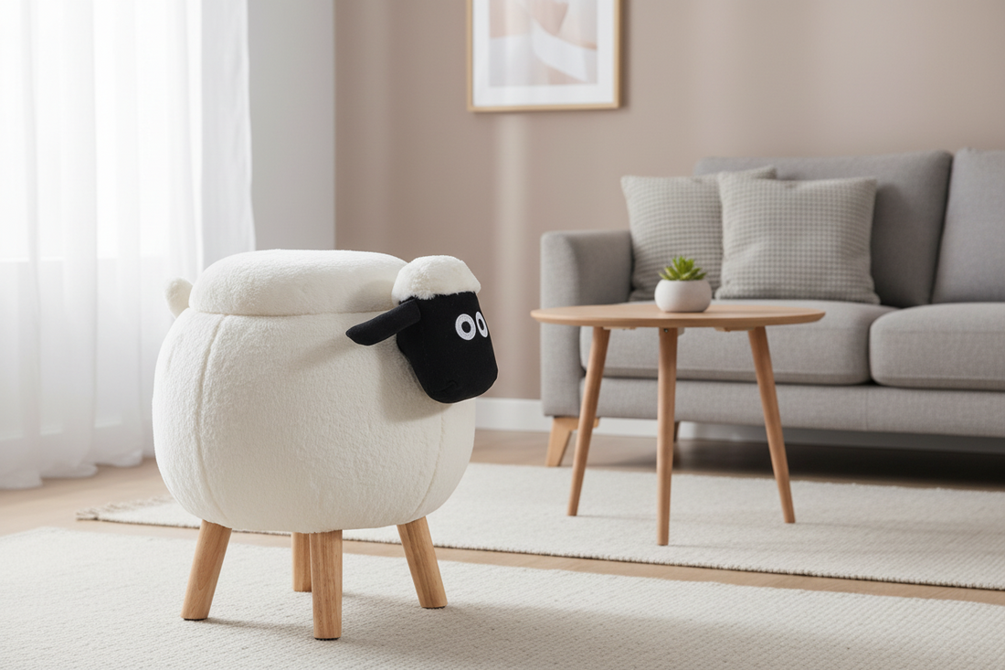 Animal poufs