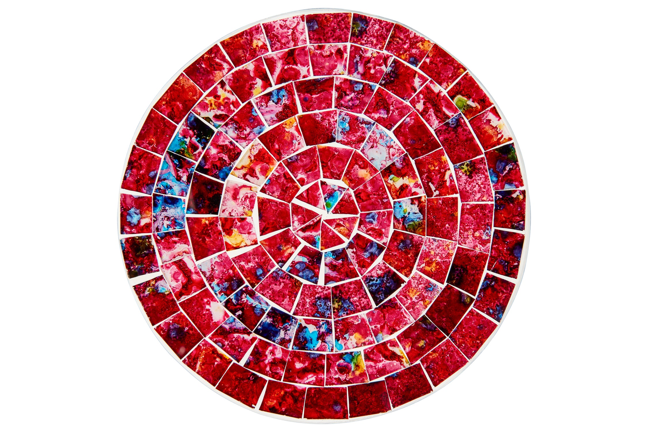 Novità Home Kitcken - Sottopentola Mosaico Tonalita Rosso