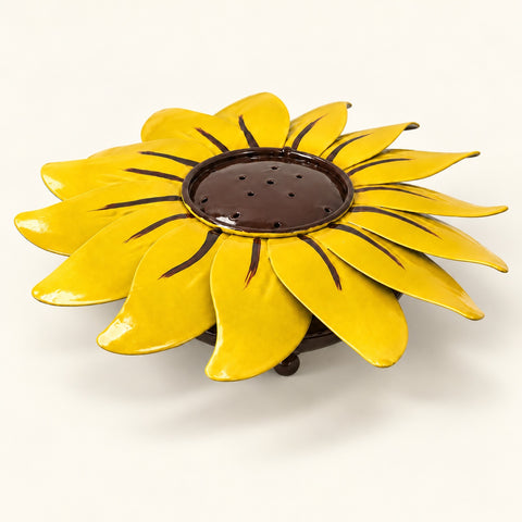 GIRASOLE PORTA ZAMPIRONE – sfondo avorio