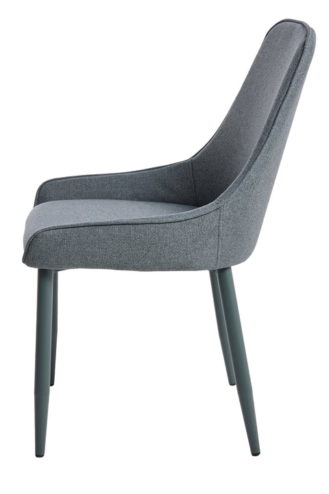 Margaret - Sedia Monocolore Sage Green