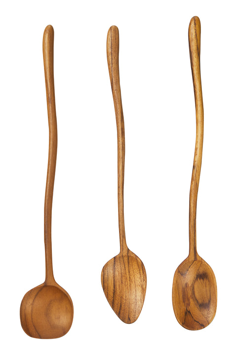 Útil - Juego de cucharas de cóctel de formas variadas 1/3