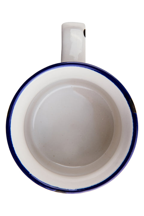 Sapore Di Mare - Mug Grande Bianca Timone Blue Caldo Tea