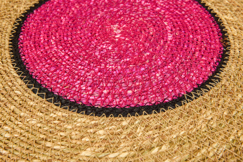 Botanique - Placemate Tondo Fucsia Set 1/4