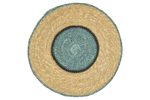 Botanique - Placemate Tondo Turquese Set 1/4