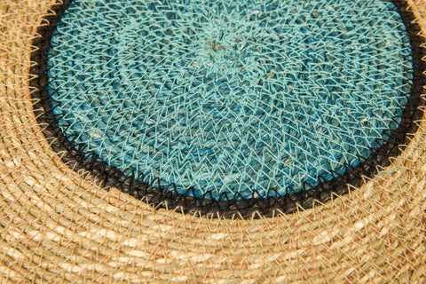 Botanique - Placemate Tondo Turquese Set 1/4