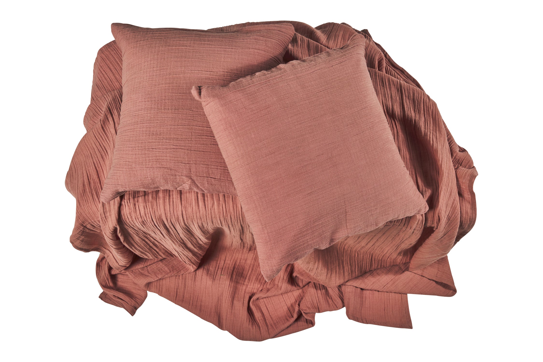 Novità Home Coperta Con 2 Fodere Cuscini Rosa