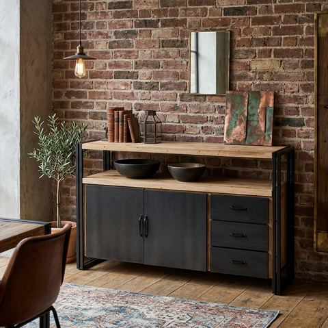 Innovation - Credenza 2 Sportelli 3 Cassetti