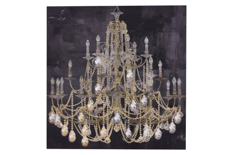 Galería - Candelabro de lienzo pintado