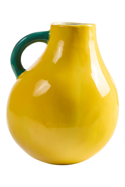 Apsu - Vaso Giallo Con Palma