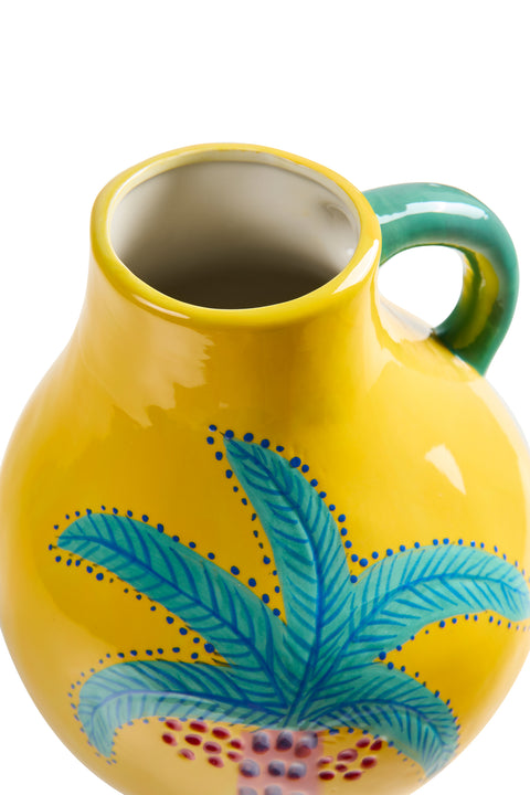 Apsu - Vaso Giallo Con Palma