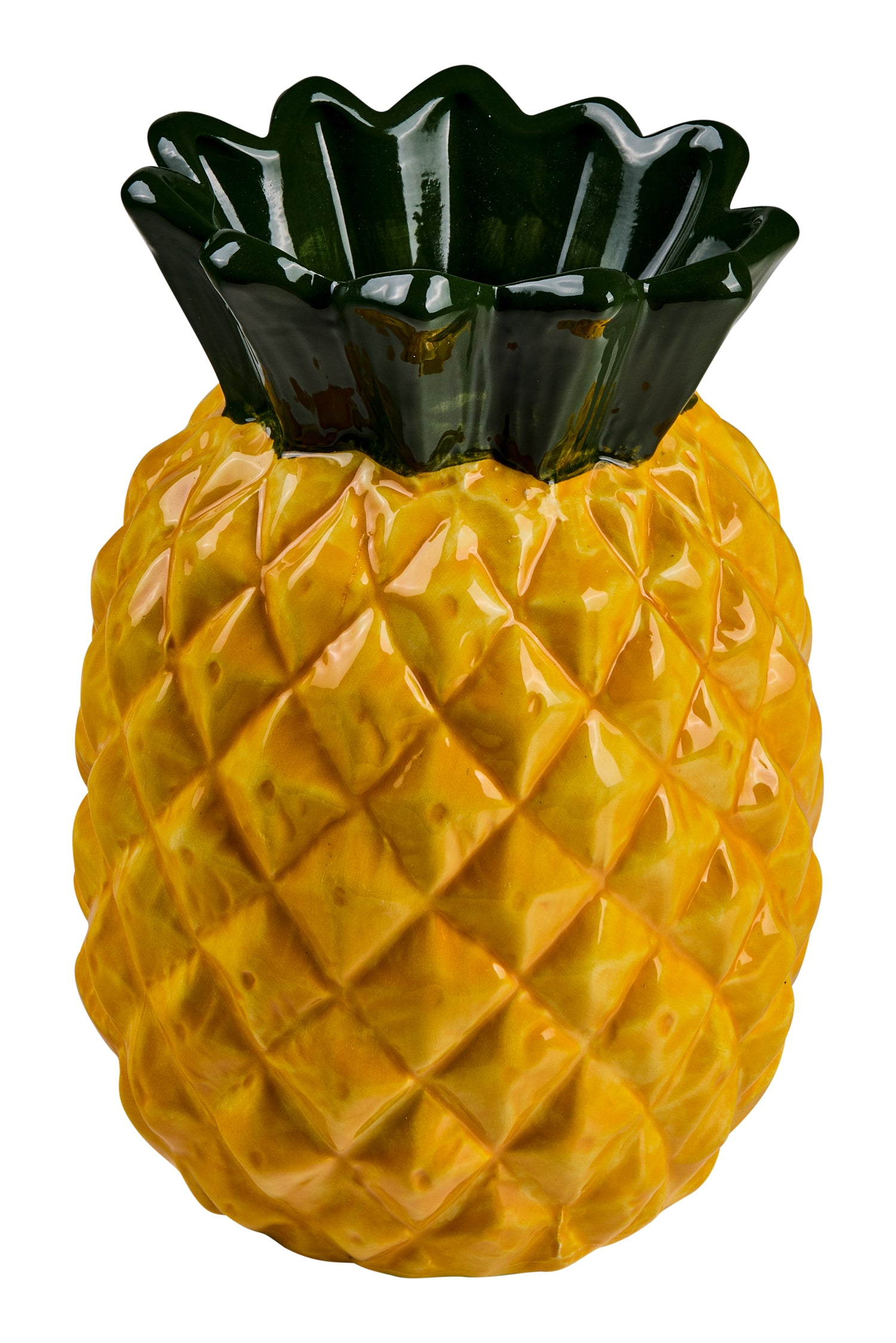 Novità Home Balestrate - Vasetto Ananas In Ceramica