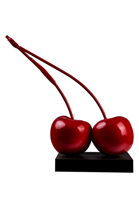 Still Life - Cherry In Resina Su Piedistallo