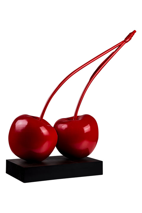 Still Life - Cherry In Resina Su Piedistallo