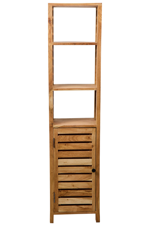 Funchal - 1-Door Low Shelf Unit with 3 Shelves