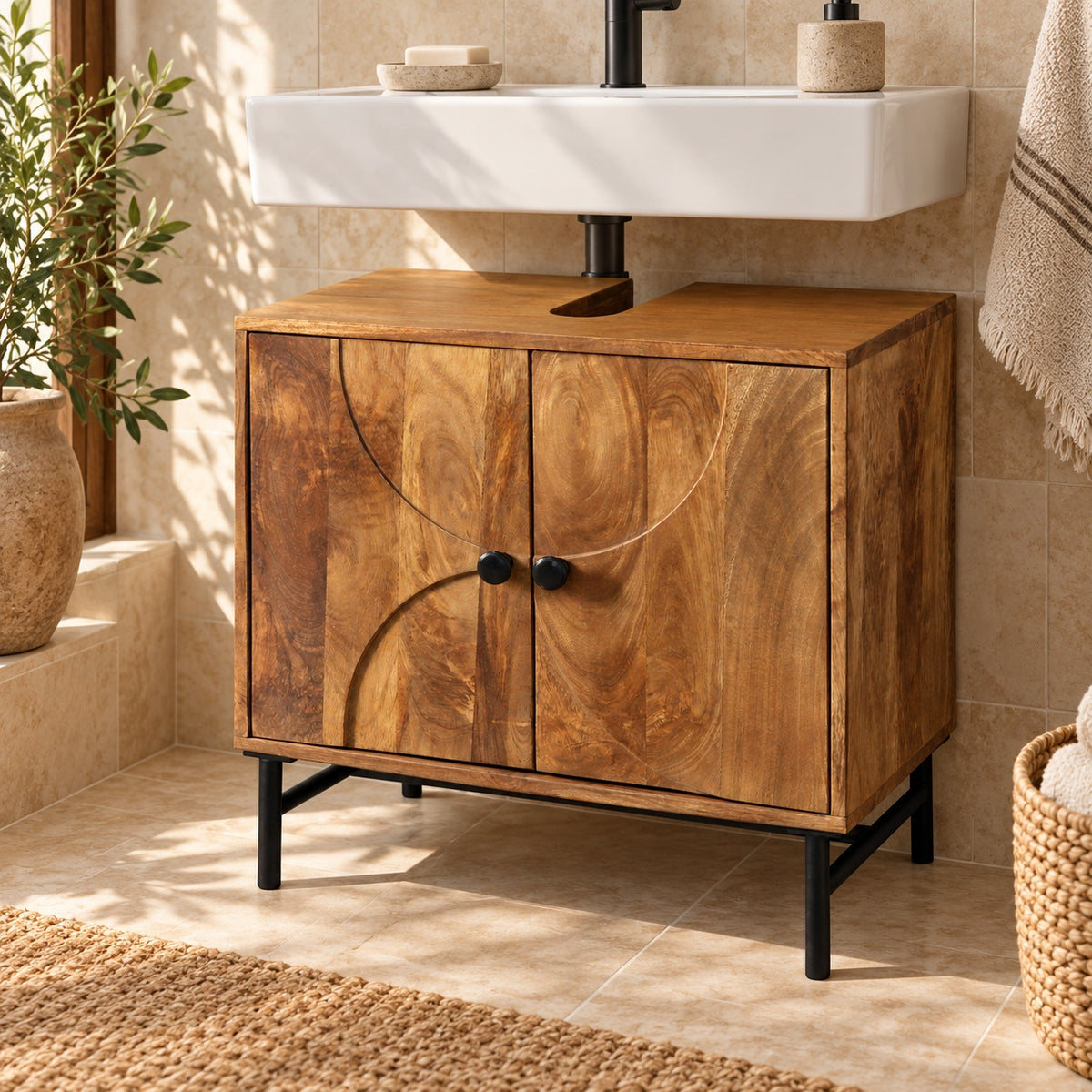 MONTREUX - MOBILE BAGNO DUE SPORTELLI – ambientazione