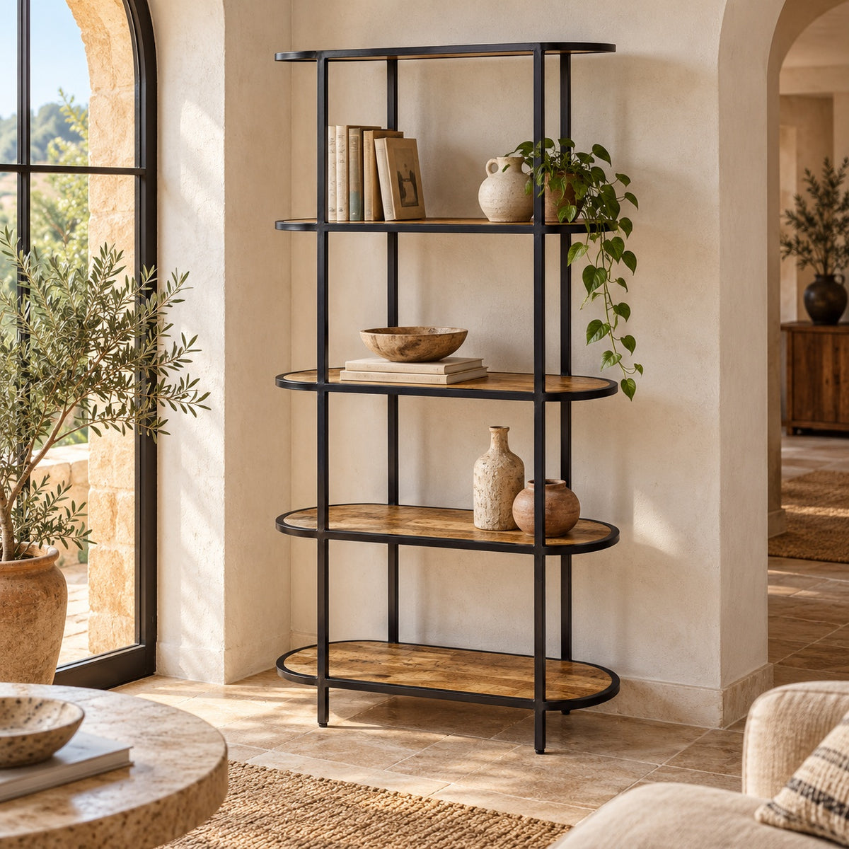 YORK - SCAFFALE LIBRERIA MANGO – ambientazione