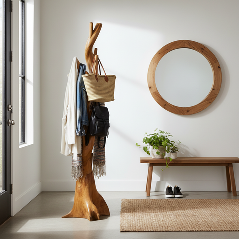 Appendiabiti Tronco Teak - Lifestyle