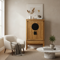 Armadio legno naturale in ambiente elegante