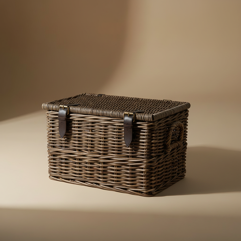 Baule Rattan - Sfondo Neutro v2