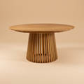 Belfast Tavolo Rotondo Teak - Sfondo Neutro