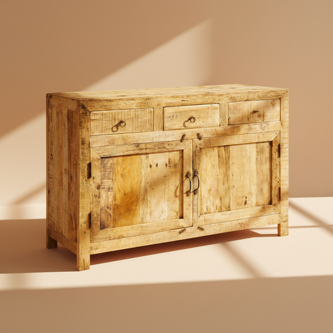 Bleached Line credenza sfondo neutro