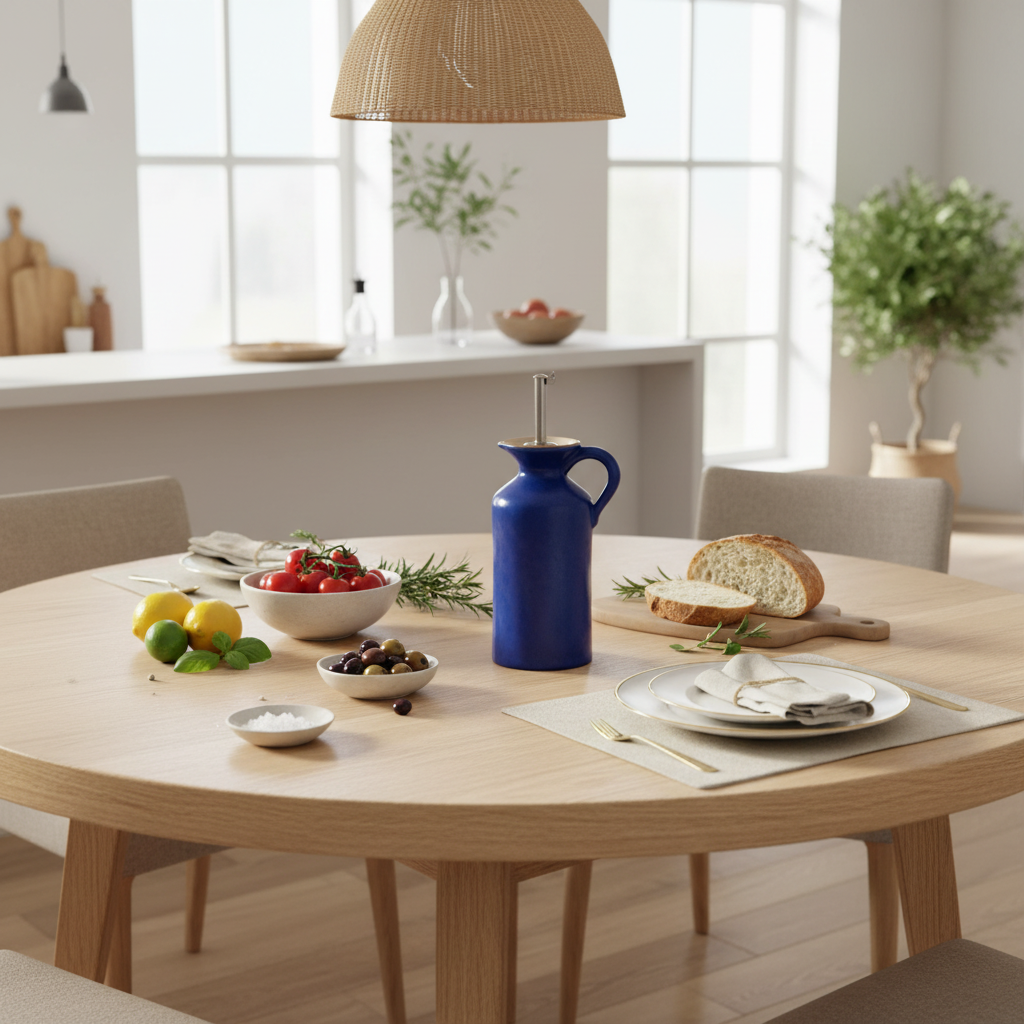 Bottiglia Olio Blu - Lifestyle