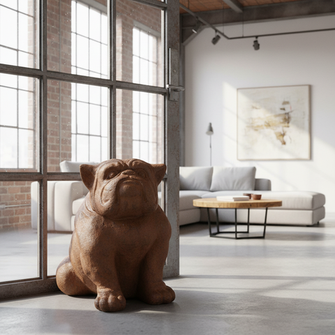Bulldog cemento effetto corten lifestyle