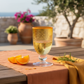 Calice Vetro Ambra - Lifestyle Mediterraneo