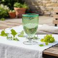 Calice Vetro Verde - Lifestyle Giardino