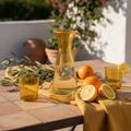 Caraffa Vetro Ambra - Lifestyle Mediterraneo