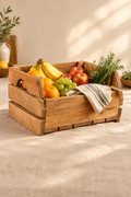 Cassetta Saludos verticale con frutta ed erbe, per Stories e Reels