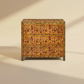 Cassettiera - sfondo beige con ombra