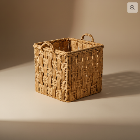 Cesta Corda Griglia - Sfondo Neutro v2