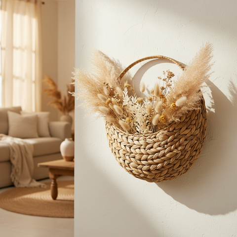 Cesta mezzaluna ambientata