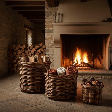 Ceste vimini rustico lifestyle