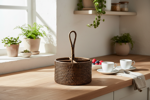 Cestino Myanmar vuoto ambientato