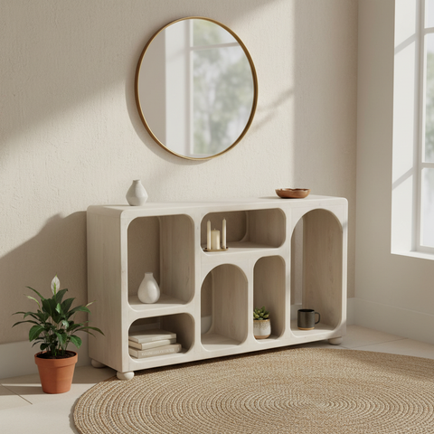 Consolle orizzontale ambientata