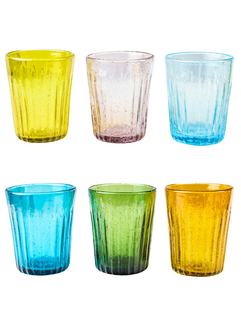 CARIOCA - BICCHIERE SET 1/6 COLORI ASSORTITI