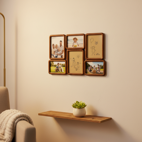 Cornice multipla legno - lifestyle