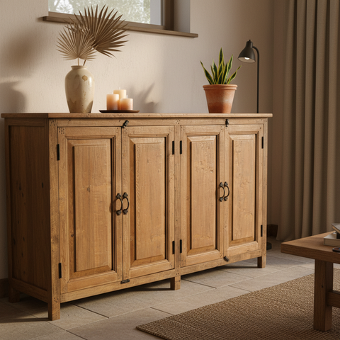 Credenza 4 sportelli ambientata v2