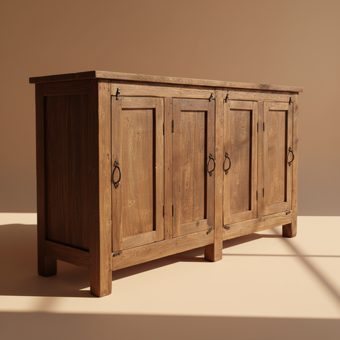 Credenza 4 sportelli sfondo neutro v2