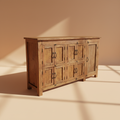 Credenza 9 sportelli sfondo neutro