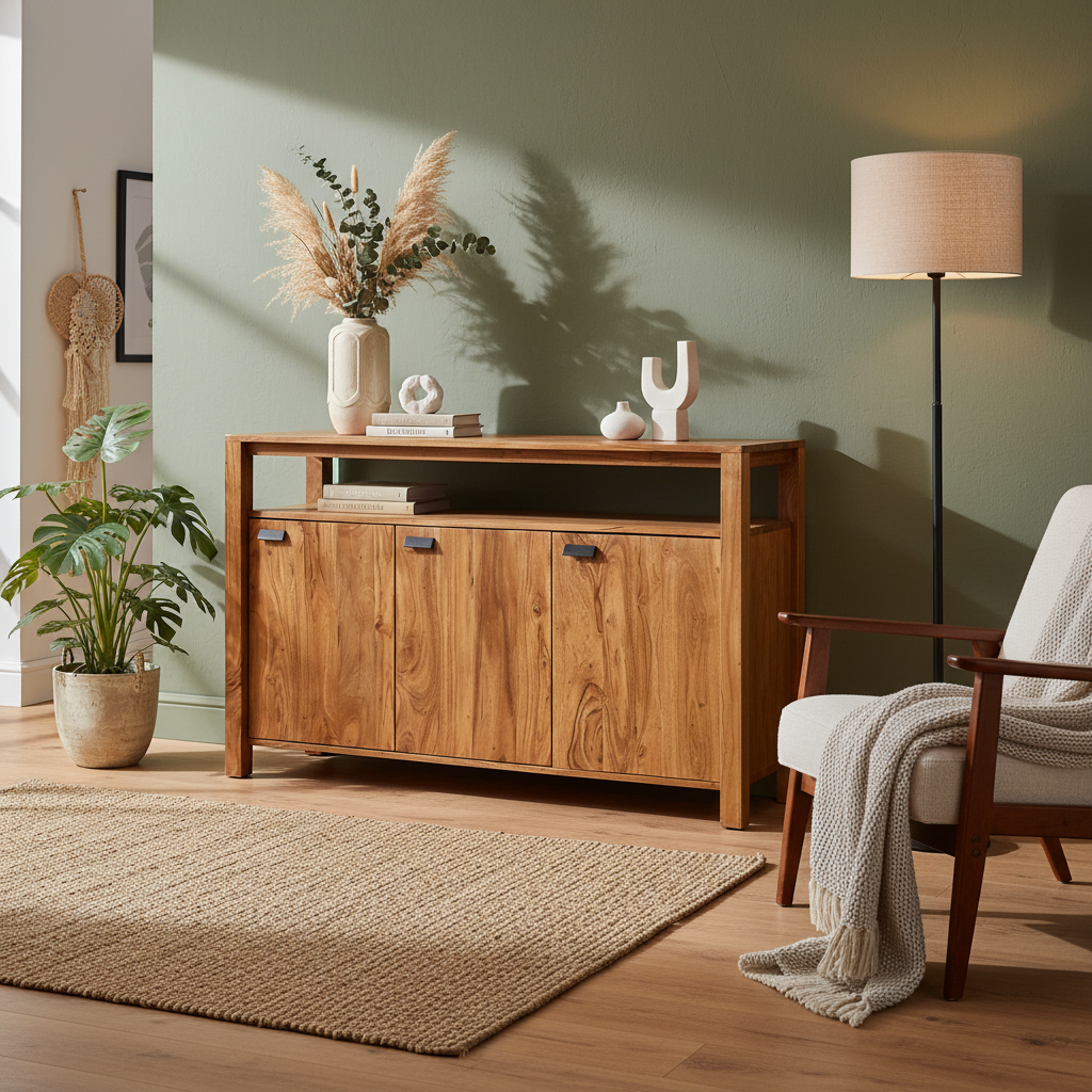Credenza legno naturale lifestyle