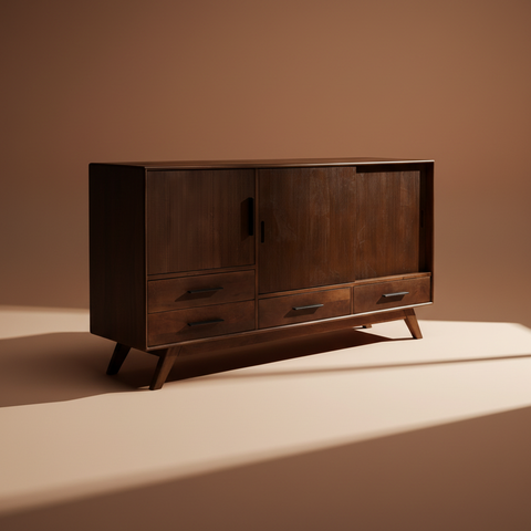 Credenza noce scuro espresso v3