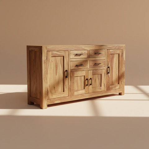 Credenza sfondo neutro